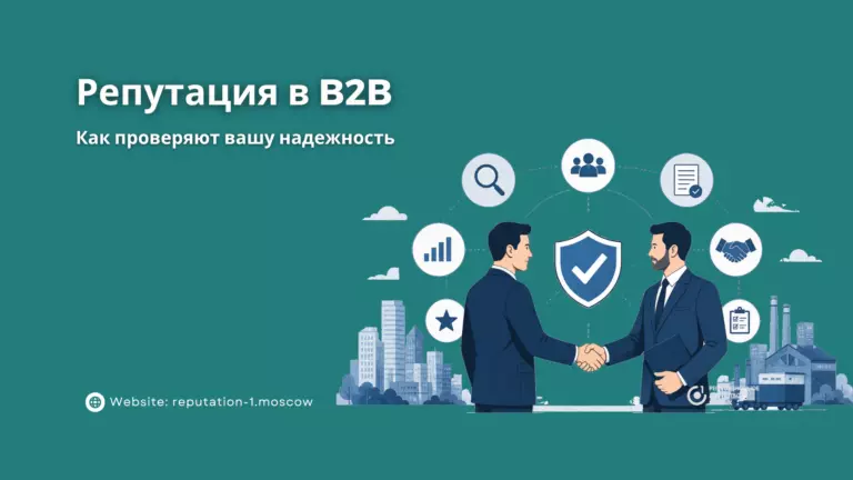 Репутация в B2B: как проверяют вашу надёжность